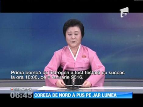 Coreea de Nord a pus pe jar lumea după testul cu bombă cu hidrogen