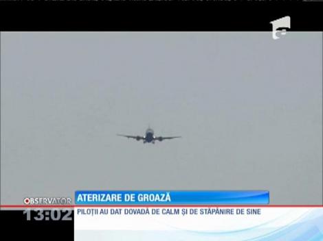 Un avion cu 116 oameni la bord a ieşit de pe pistă pe aeroportul din Cluj