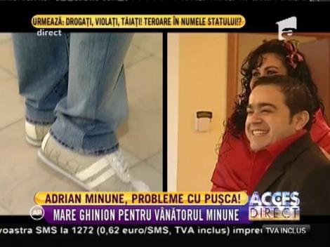 Adrian Minune a fost învins de o puşcă!