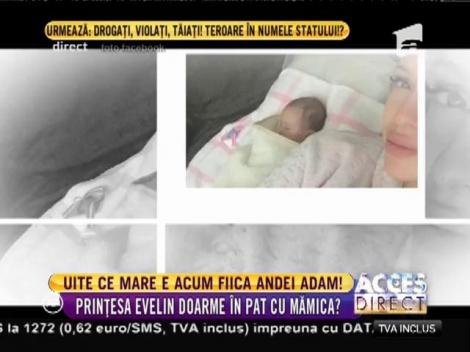 Anda Adam a postat o fotografie cu fiica sa!