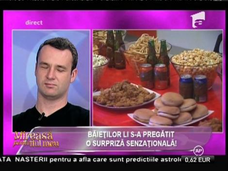 Băieţilor li s-a pregătit o surpriză senzaţională!