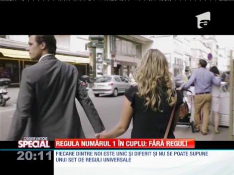 Special! Regula numărul 1 în cuplu: fără reguli