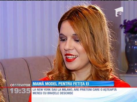 Magda, un model de succes într-un scaun cu rotile