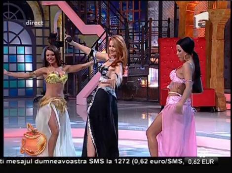 Deea Maxer, Ana Maria Mocanu și Daniela Crudu, belly dance