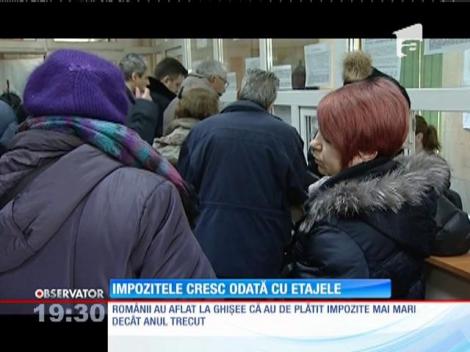 Noile taxe şi impozite locale, cu 25% mai mari