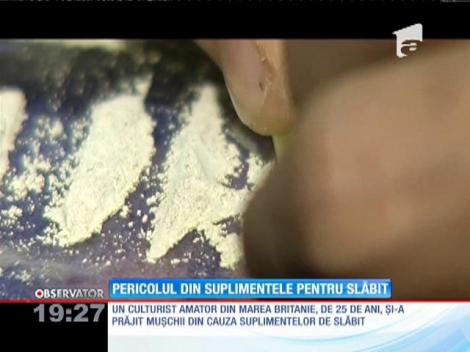Pericolul din suplimentele pentru slăbit