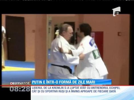Cel mai bun luptător de judo din întreaga lume este Vladimir Putin