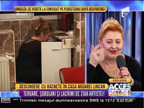 Surpriză înspăimântătoare. Mioara Lincan, clipe tensionate de ziua ei
