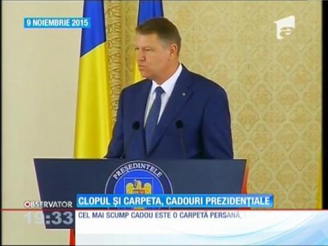 Klaus Iohannis, cadouri de 3000 de euro