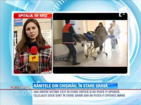 Cele trei femei rănite într-un incendiul, în Chişinău, sunt în stare critică
