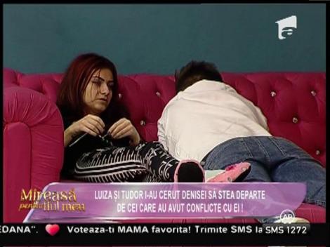 Prima seară petrecută în competiţie, primele lacrimi! De ce s-a supărat Denisa