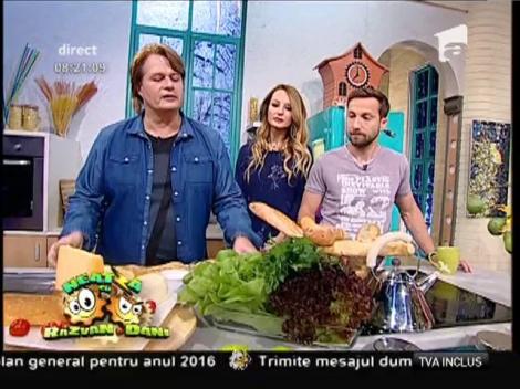 Uşor şi rapid de preparat: Baghetă magică, o gustare delicioasă cu multe brânzeturi
