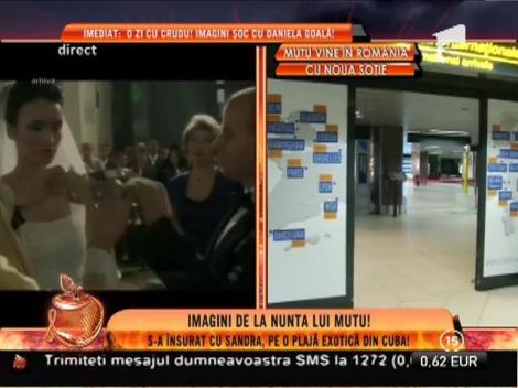 Imagini de la nunta lui Mutu! "Briliantul" s-a însurat cu Sandra, în Cuba!