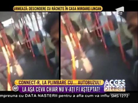 Connect-R, la plimbare cu autobuzul