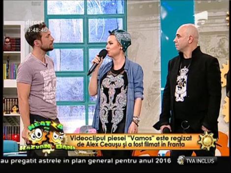 Videoclipul piesei "Vamos" a fost filmat în Franţa