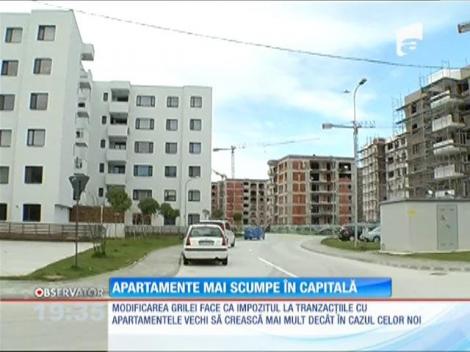 Apartamente mai scumpe în Capitală