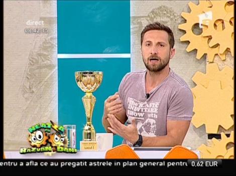 Dani a câştigat cu echipa sa de mini fotbal, Neatza şi prietenii, Locul I la Turneul Vedetelor