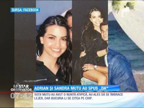 Adrian Mutu s-a căsătorit cu Sandra