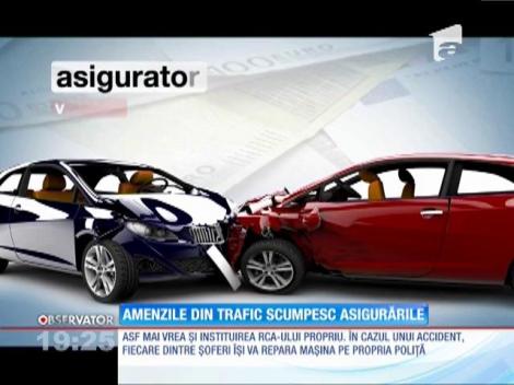 Amenzile din trafic scumpesc asigurările