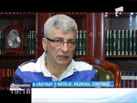 Silviu Prigoană mai câştigă o luptă, dar războiul cu Adriana Bahmuțeanu continuă