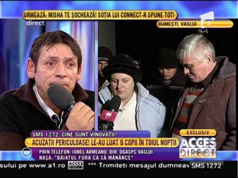 Vecin: ”Dacă pe acești doi oameni sunt părinți, atunci înseamnă că definiția părintului din DEX ar trebui schimbată!”