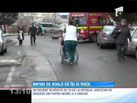Un pacient de la spitalul de urgenţă din Piatra Neamţ s-a sinucis