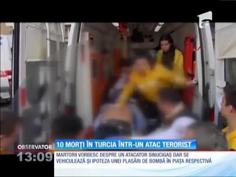 10 morţi în Turcia într-un atac terorist