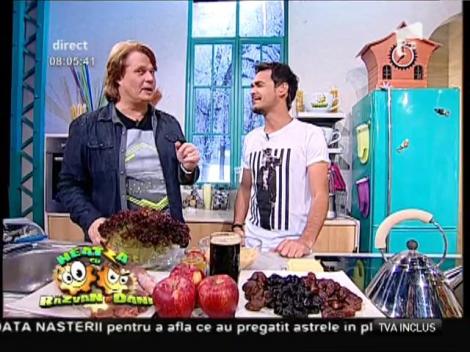 Îţi lingi degetele de plăcere! Muşchiuleţ asortat, un preparat delicios cu fructe confiate şi bere neagră