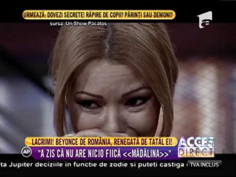 Beyonce de România, lacrimi amare când şi-a amintit de copilărie