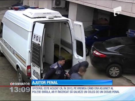 Un ofiţer al poliţiei române a fost reţinut de DNA