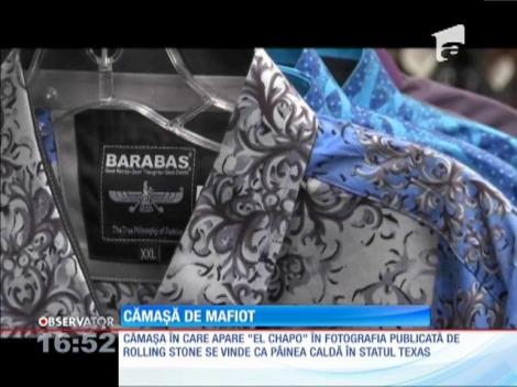 Modelul de cămașa îndrăgit de El Chapo, aur curat pentru un afacerist din Dallas