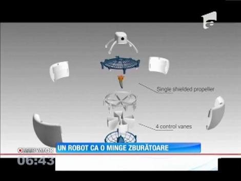 O echipă de tineri inovatori belgieni a realizat o mică dronă în formă de sferă