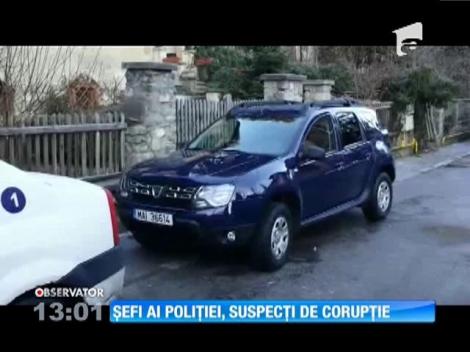 Şefii poliţiei Sinaia, suspecţi într-un caz grav de corupţie