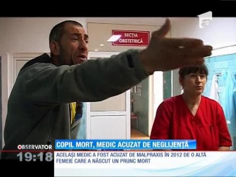 Bebeluș mort, medic acuzat de neglijență