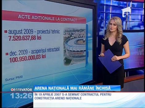 Arena Naţională mai rămâne închisă