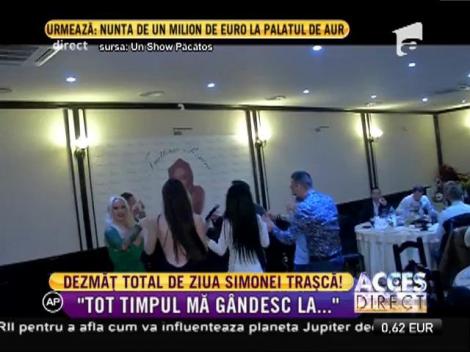 Dezmăț total la ziua Simonei Trașcă