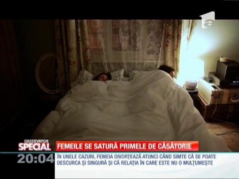 Special! Femeile se satură primele de căsătorie
