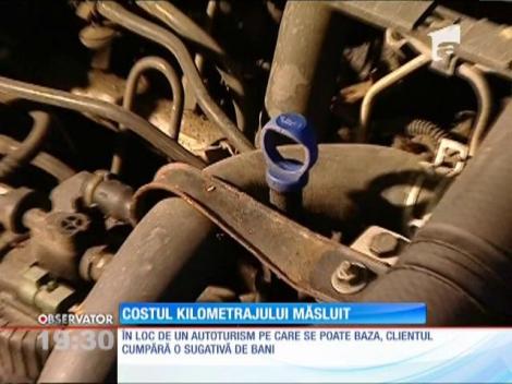 Kilometrajul dat înapoi îi costă peste 300 de milioane de euro pe an, pe şoferii români