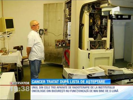 Bolnavii de cancer tratați după lista de așteptare