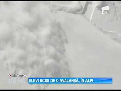 Elevi ucişi de o avalanşă, în Alpii Francezi