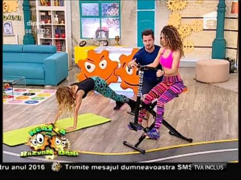 Fitness la Neatza! Antrenament cu aparatul "Total Crunch"