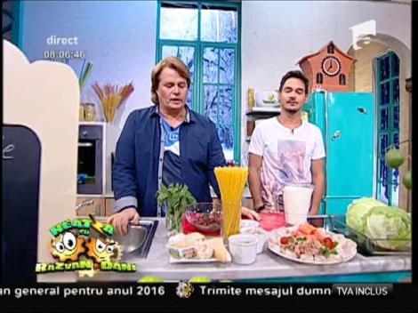 Simplu şi rapid: "Spaghete cu pupici", un preparat gustos, ce-ţi alintă simţurile