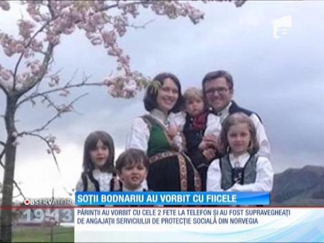 Soţii Bodnariu au vorbit cu cele două fiice
