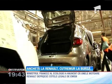 Anchetă la Renault, cutremur la bursă