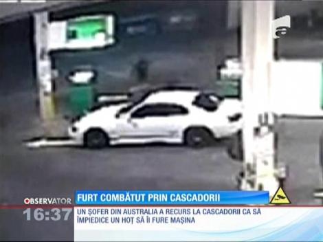 Furt combătut printr-o cascadorie