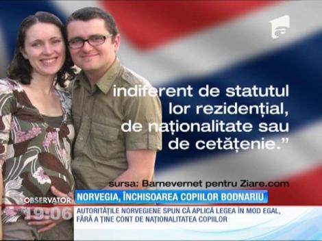 Prima reacţie a celor de la Protecţia copilului din Norvegia în cazul Bodnariu!