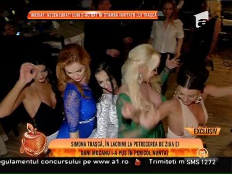 Simona Traşcă, în lacrimi la petrecerea de ziua ei!