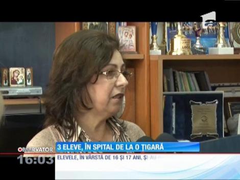 3 eleve, în spital după ce au fumat etnobotanice