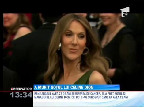 A murit soțul lui Celine Dion