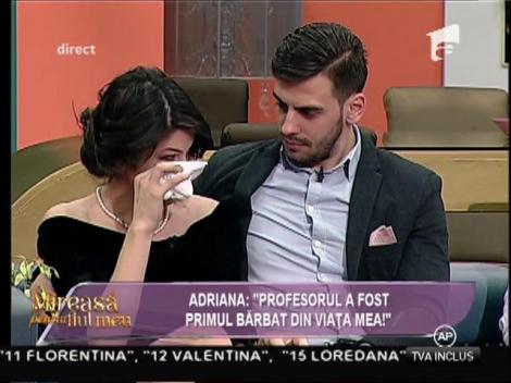 Adriana, cu ochii în lacrimi: ”Familia mea este dezamăgită de mine!”